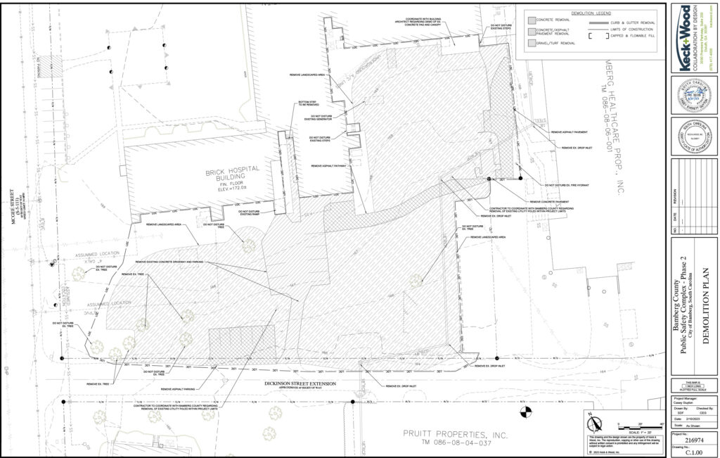 Bamberg Public Safety Complex Phase 2 - Approved Plans-4