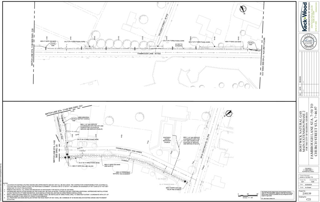 Final Plan Set_Bostwick Natural Gas Main Extension Phase 2-22