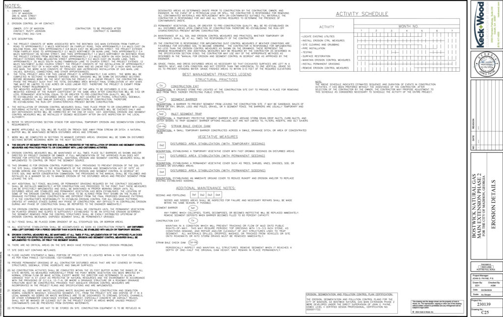Final Plan Set_Bostwick Natural Gas Main Extension Phase 2-26