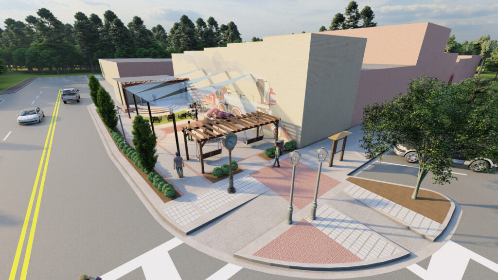 Updated Clover Streetscape Plaza_4 - Photo