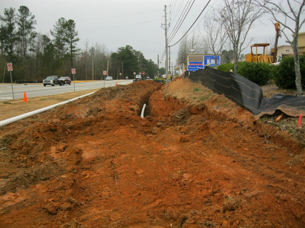 Buford, GA_SR 347 Natural Gas Facilities Relocation, Ph I - McEver Rd to I-985